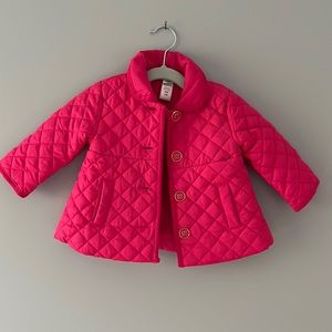 Toddler Girl pink winter coat